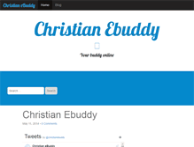 Tablet Screenshot of christianebuddy.com